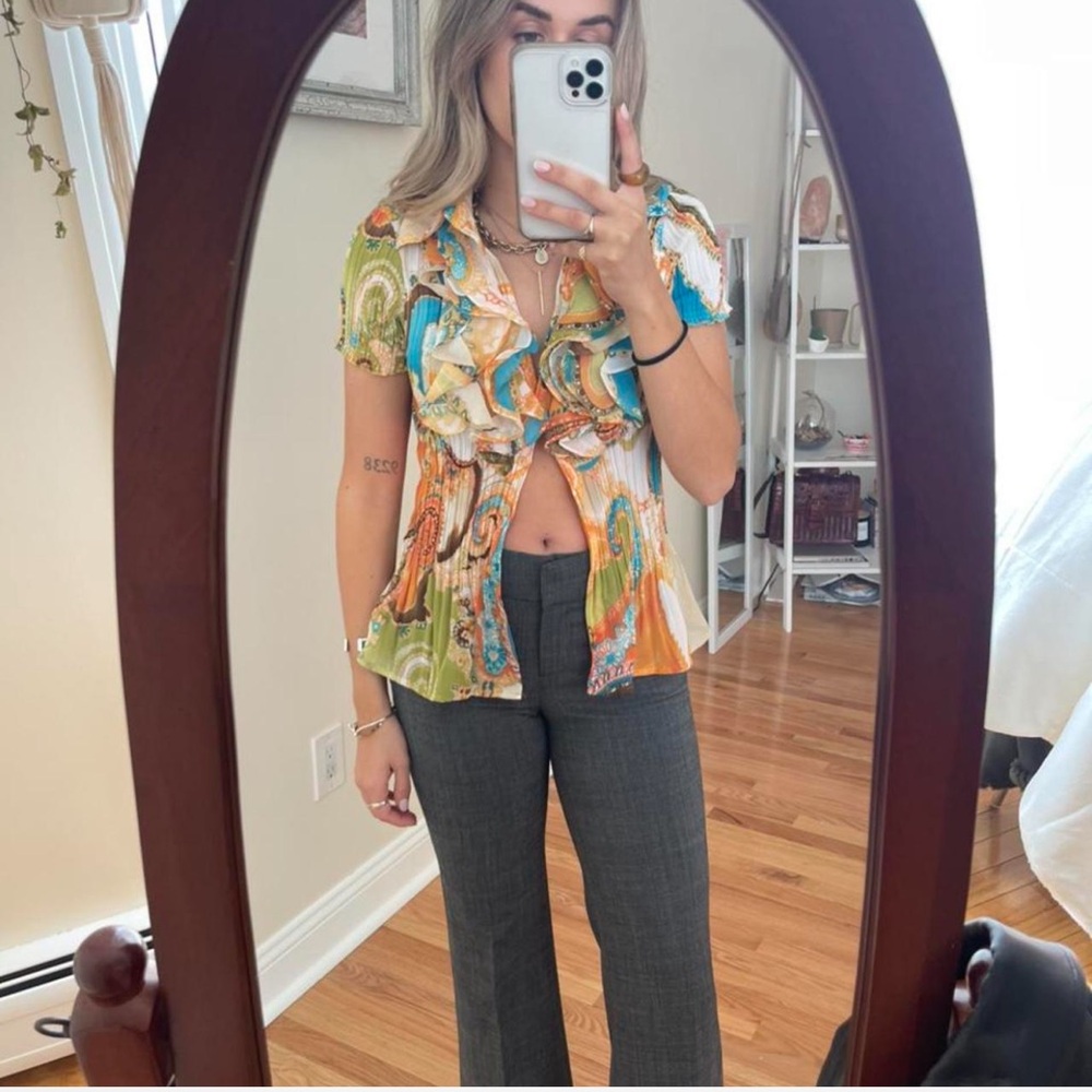 Vintage Sunny Leigh blouse! 🧡
